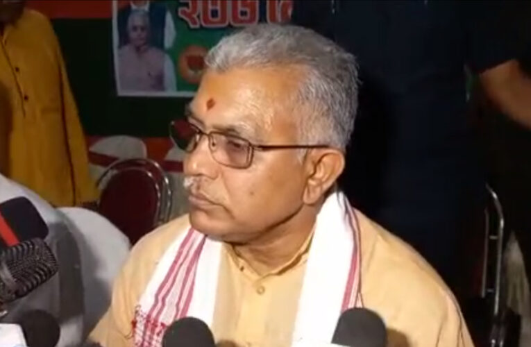 একদা মাওবাদী অধ্যুষিত পিড়াকাটায় বিস্ফোরক দিলীপ ঘোষ।